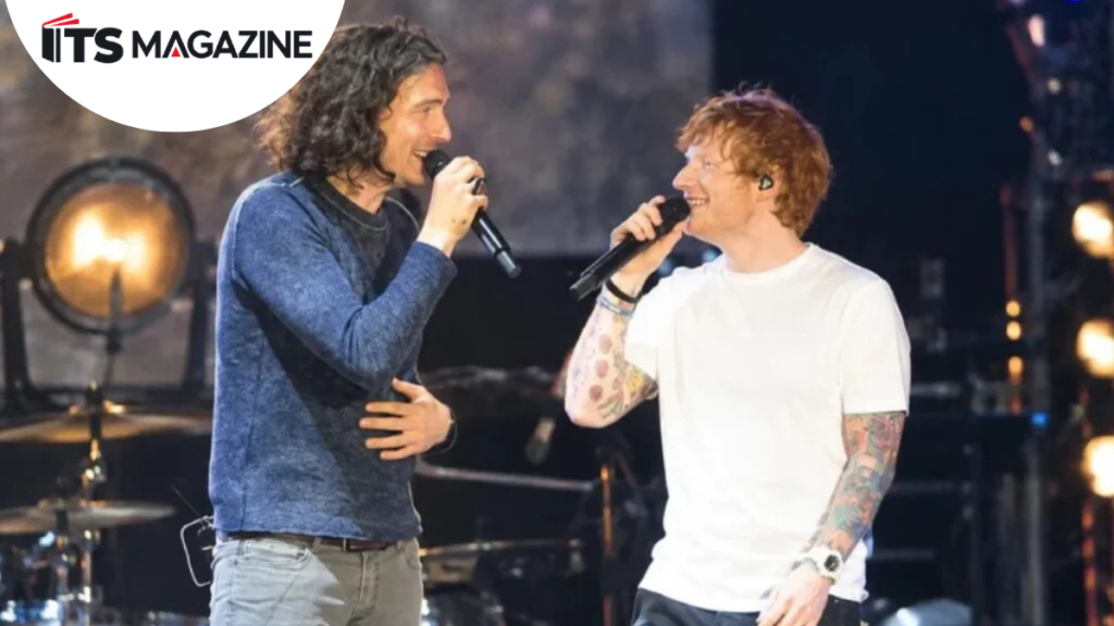 Sean Connolly and Ed Sheeran