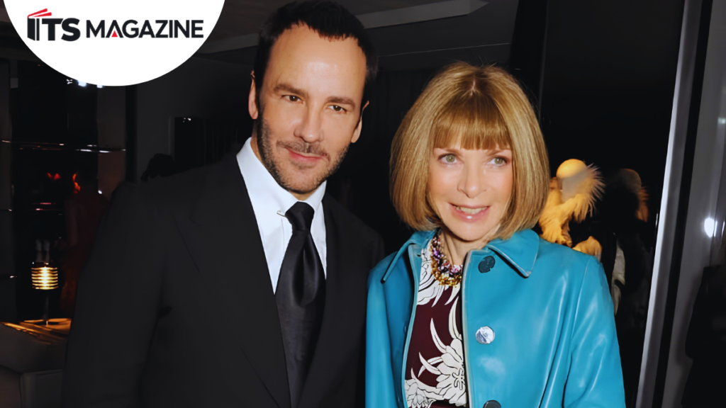Tom Kennedy and Anna Wintour